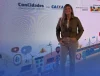A presidente da CDL Rio das Ostras, Patrícia Valverde, participa da 6ª Conferência Nacional das Cidades